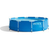 Каркасный бассейн INTEX Metal Frame Set 28212, круглый, 366×76 см, с фильтр-насосом 28212NP