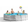 Каркасный бассейн INTEX Prism Frame 26716, Ø366×99 см — фильтр-насос и лестница